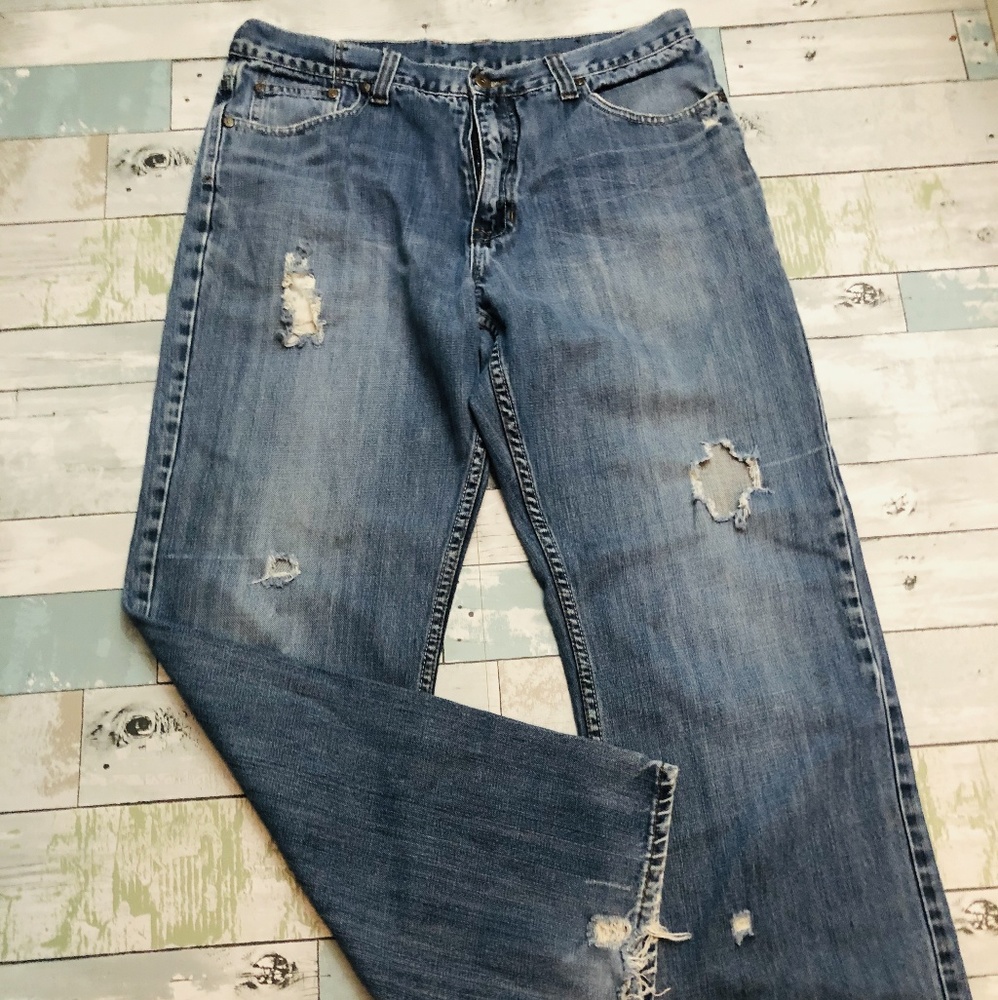Flypaper Men's Jeans 34x32 Distressed